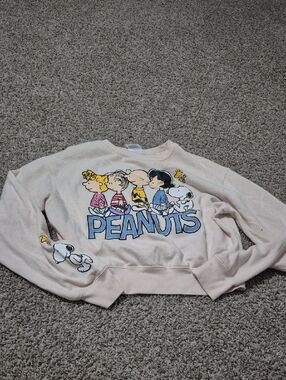 Kids Peanuts Graphic Sweatshirt - Cream